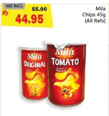 Mila Chips 45g (All Refs)