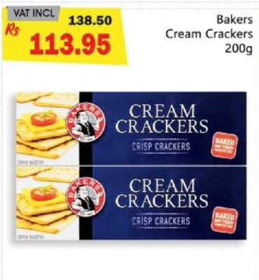 Bakers Cream Crackers