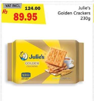 Julie's Golden Crackers 230g