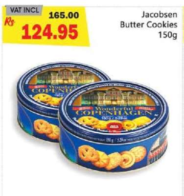 Jacobsen Butter Cookies 150g