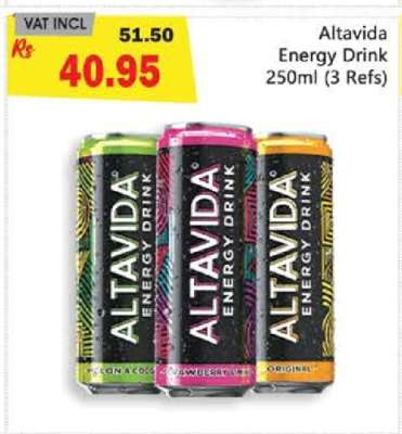 ALTAVIDA ENERGY DRINK