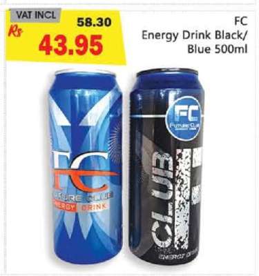 FC Energy Drink Black/Blue 500ml