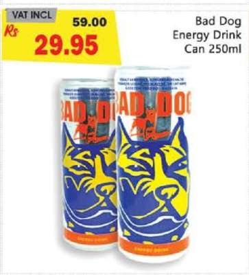 Bad Dog Energy Drink Can 250ml