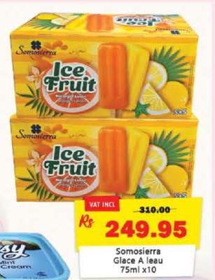 Somosierra Glace A leau