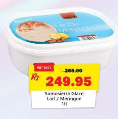 Somosierra Glace Lait / Meringue