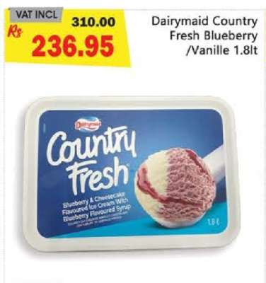 Dairymaid Country Fresh Blueberry/Vanille 1.8lt