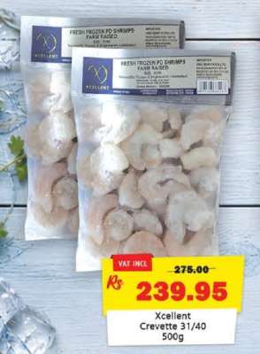Xcellent Crevette 31/40 500g