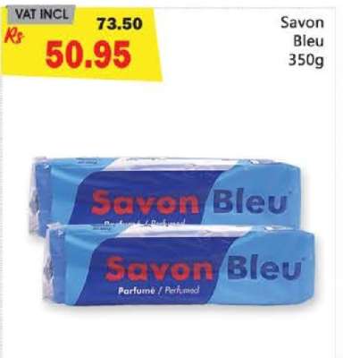 Savon bleu