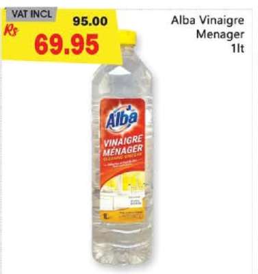 Alba Vinaigre Menager 1lt