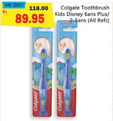 Colgate Toothbrush Kids Disney 6ans Plus/2-5ans (All Refs)