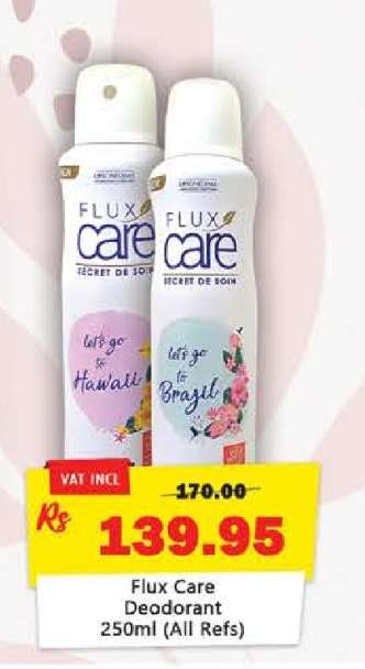 Flux CAre Deodorant