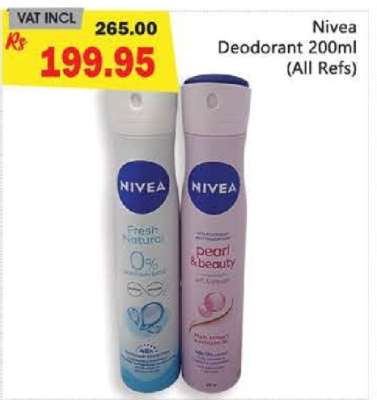 Nivea Deodorant 200ml (All Refs)