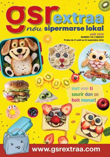 Catalogue GSR - 21/08/2026 - 20/09/2026.