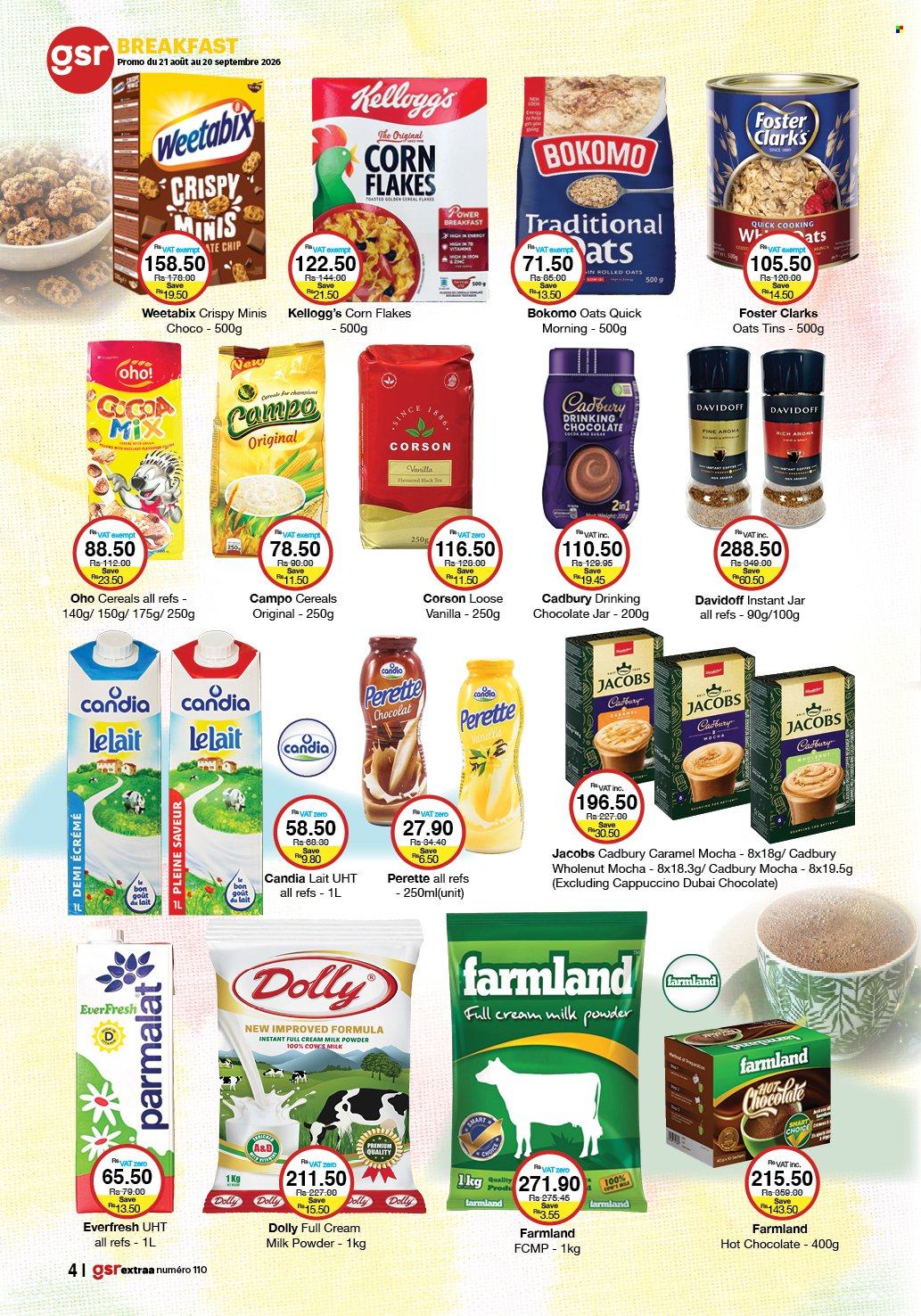 Catalogue GSR - 21/08/2026 - 20/09/2026. Page 4