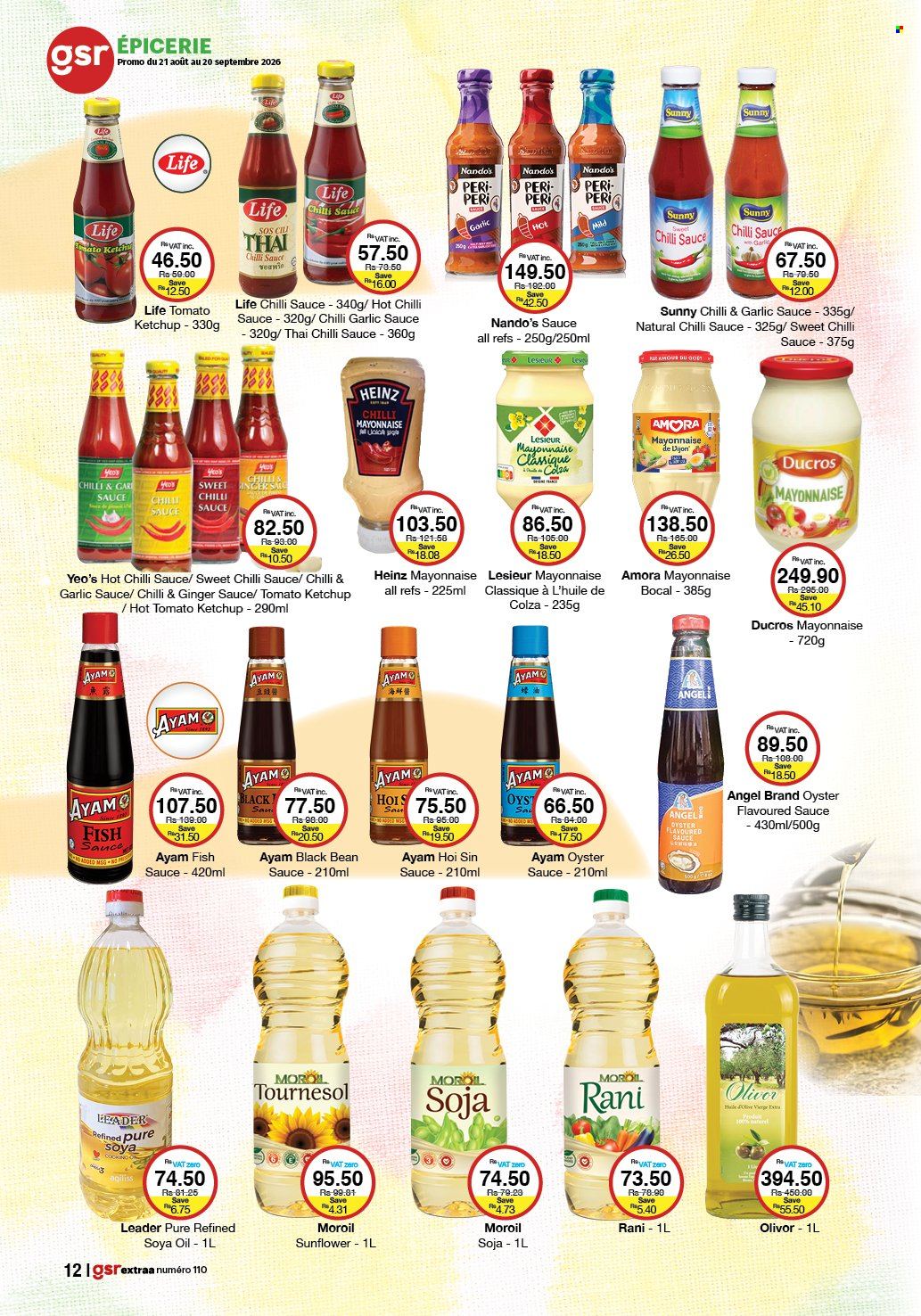 Catalogue GSR - 21/08/2026 - 20/09/2026. Page 12