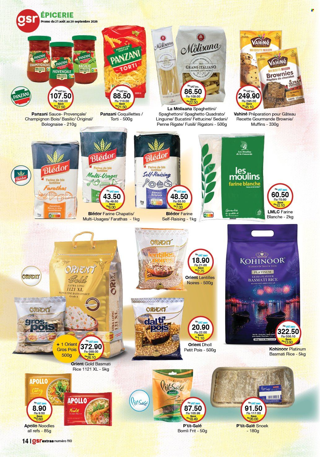 Catalogue GSR - 21/08/2026 - 20/09/2026. Page 14