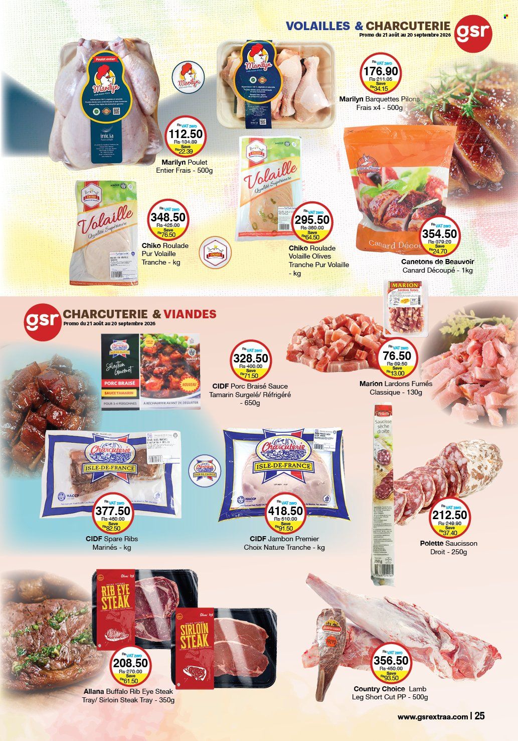 Catalogue GSR - 21/08/2026 - 20/09/2026. Page 25