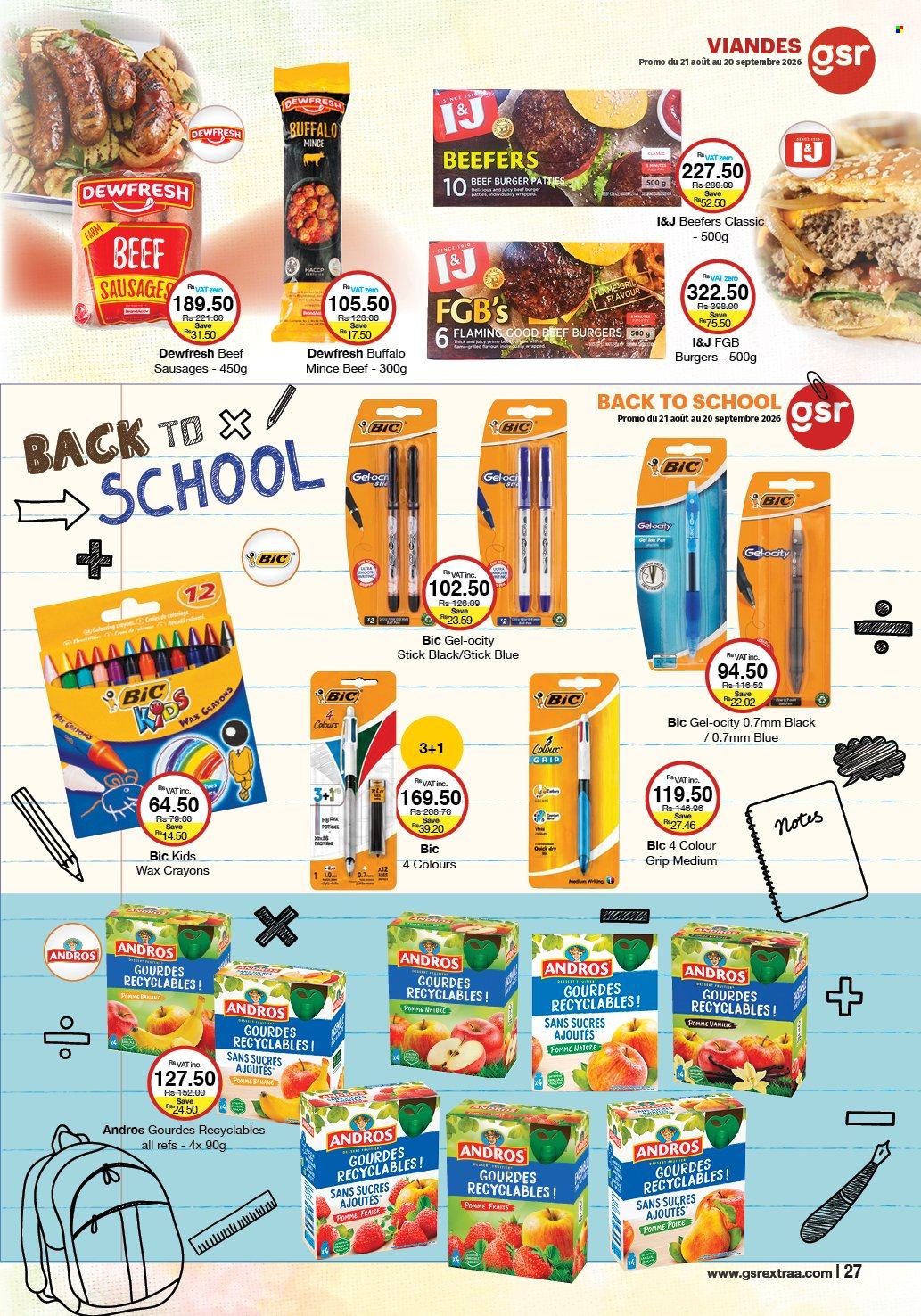 Catalogue GSR - 21/08/2026 - 20/09/2026. Page 27