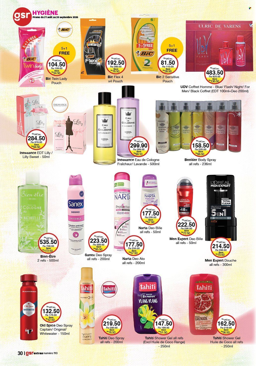 Catalogue GSR - 21/08/2026 - 20/09/2026. Page 30
