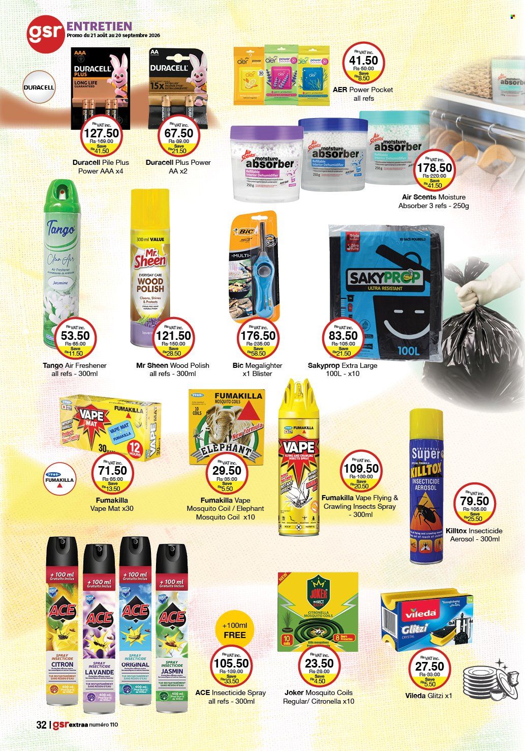 Catalogue GSR - 21/08/2026 - 20/09/2026. Page 32