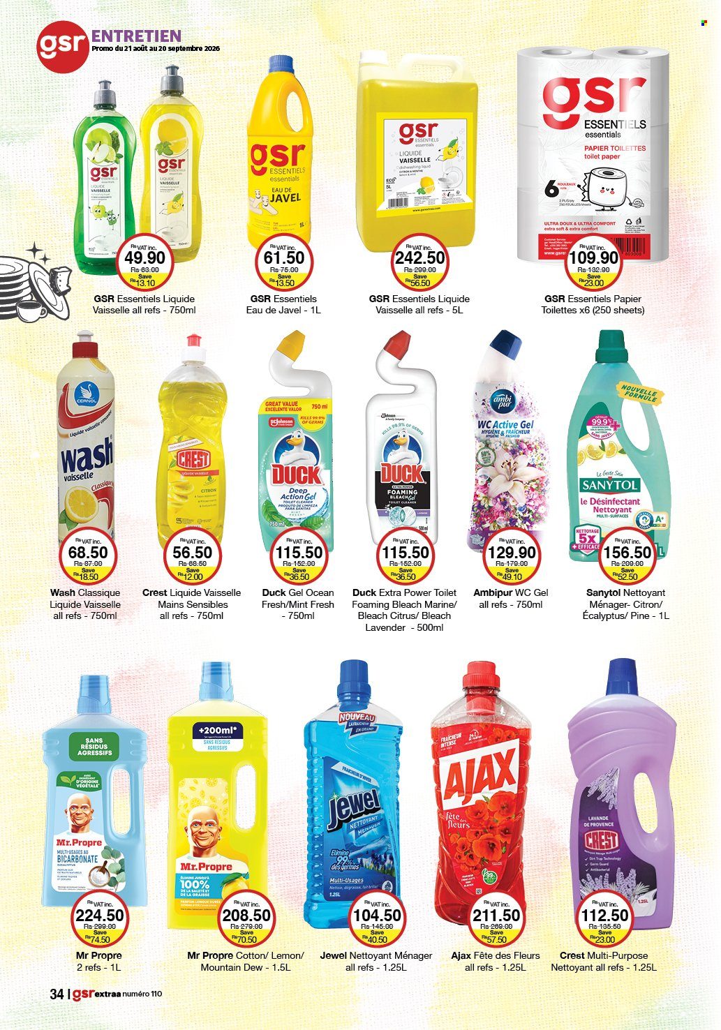 Catalogue GSR - 21/08/2026 - 20/09/2026. Page 34