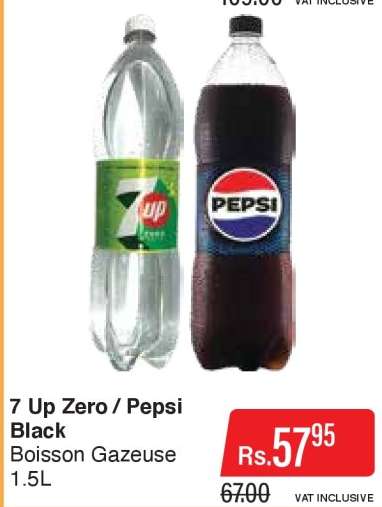 7 Up Zero / Pepsi Black