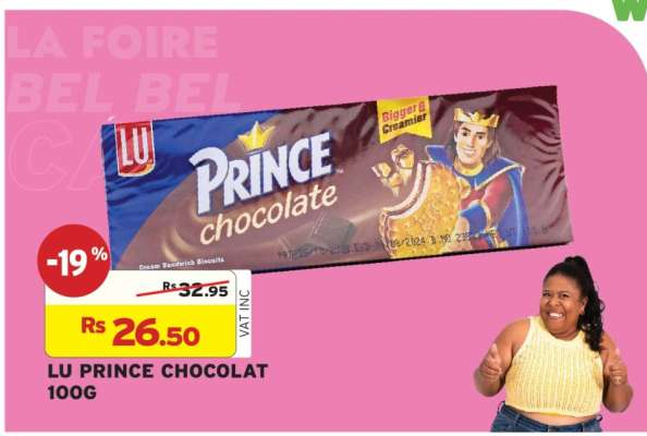 LU PRINCE CHOCOLAT 100G
