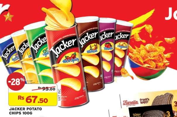 JACKER POTATO CHIPS 100G