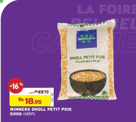 WINNERS DHOLL PETIT POIS