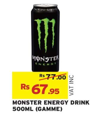 MONSTER ENERGY DRINK 500ML (GAMME)