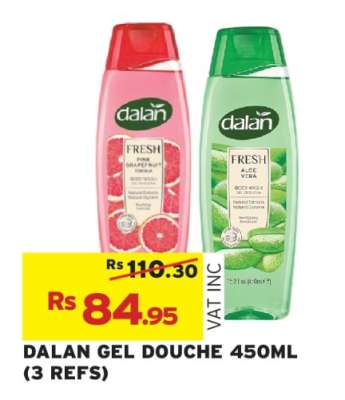 DALAN GEL DOUCHE 450ML (3 REFS)