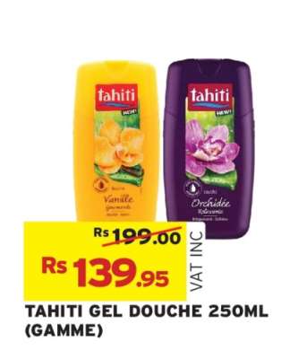 TAHITI GEL DOUCHE 250ML (GAMME)