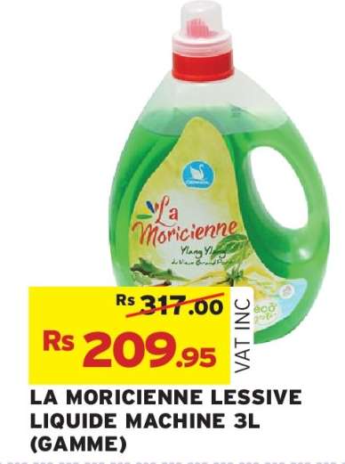 LA MORICIENNE LESSIVE LIQUIDE MACHINE 3L (GAMME)