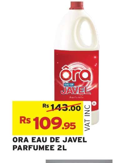 ORA EAU DE JAVEL PARFUMEE 2L