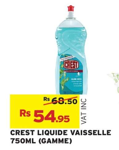 CREST LIQUIDE VAISSELLE 750ML (GAMME)