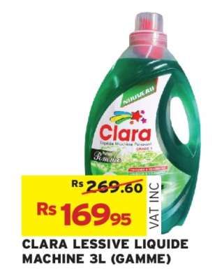 CLARA LESSIVE LIQUIDE MACHINE 3L (GAMME)