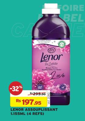 LENOR ASSOUPLISSANT 1.155ML (4 REFS)
