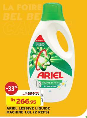 ARIEL LESSIVE LIQUIDE MACHINE 1.8L (2 REFS)