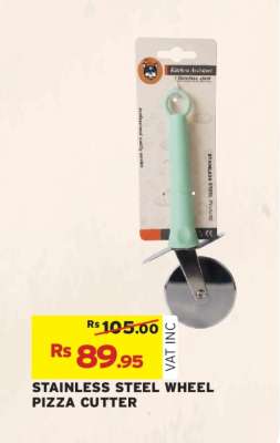 STAINLESS STEEL WHEEL PIZZA CUTTER