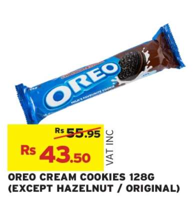 OREO CREAM COOKIES 128G