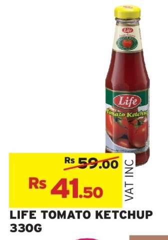 LIFE TOMATO KETCHUP