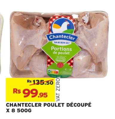 CHANTECLER POULET DÉCOUPÉ