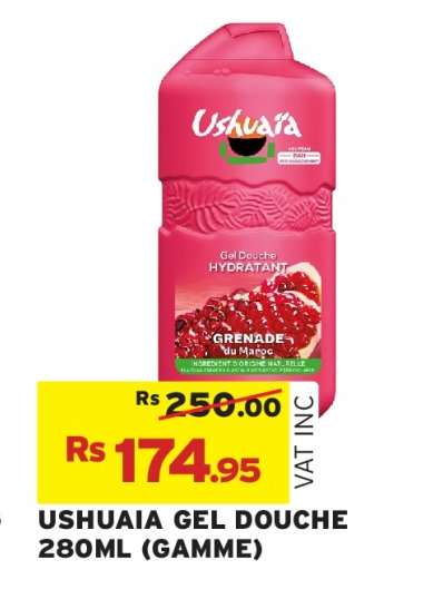 USHUAIA GEL DOUCHE 280ML (GAMME)