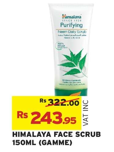 HIMALAYA FACE SCRUB 150ML (GAMME)