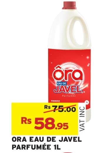 ORA EAU DE JAVEL PARFUMÉE 1L