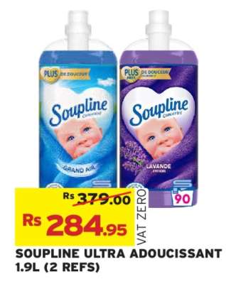 SOUPLINE ULTRA ADOUCISSANT 1.9L (2 REFS)
