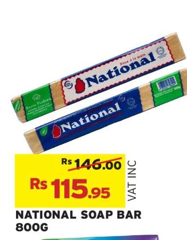 NATIONAL SOAP BAR 800G
