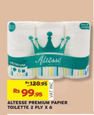 ALTESSE PREMIUM PAPIER TOILETTE 2 PLY X 6