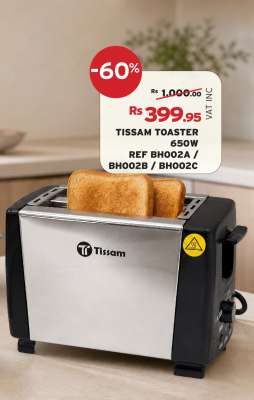 TISSAM TOASTER 650W