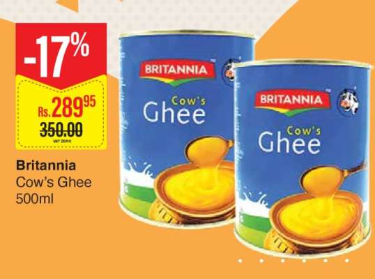 Britannia Cow’s Ghee 500ml